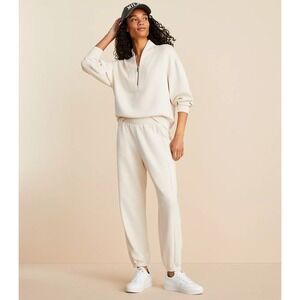 Lou & Grey SET Scubasoft Pullover Sweater and Jogger Pants